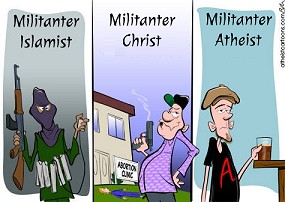 Atheist aus einem christen